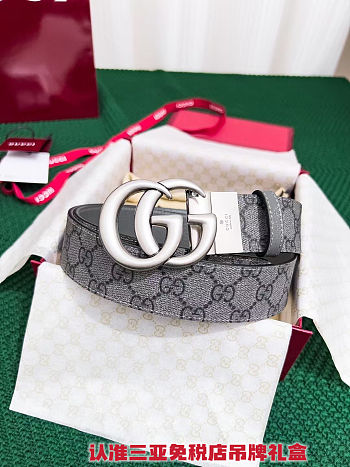 Gucci Marmont Reversible Belt GG024 Size 85-90cm