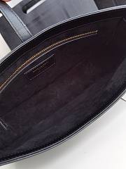 Saint Laurent Le5 À 7 Black Hobo Bag Size 23x16x6cm - 2