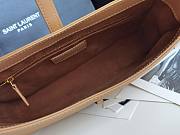 Saint Laurent Le5 À 7 Brown Hobo Bag Size 23x16x6cm - 6