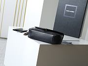 Saint Laurent Loulou Shoulder Black Bag Size 29x15x10cm - 5