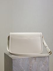 YSL Cassandra Leather White Bag Size 23x16x6CM - 2