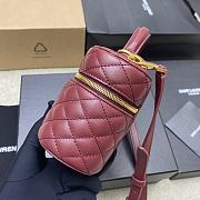 YSL Gaby Vanity Red Bag Lambskin Size 18x11x6CM - 2