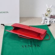 Bottega Veneta Red Clutch Size 31x13x3cm - 5