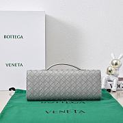 Bottega Veneta Grey Clutch Size 31x13x3cm - 3