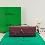 Bottega Veneta Burgundy Clutch Size 31x13x3cm - 6