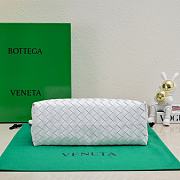 Bottega Veneta White Intrecciato Size 29x18x10cm - 2