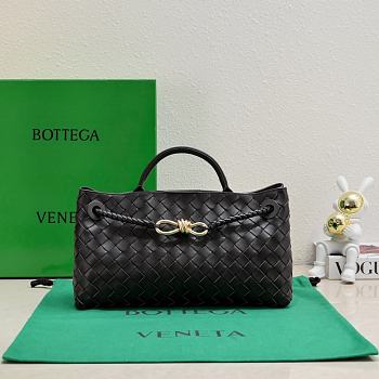 Bottega Veneta Black Intrecciato Size 29x18x10cm