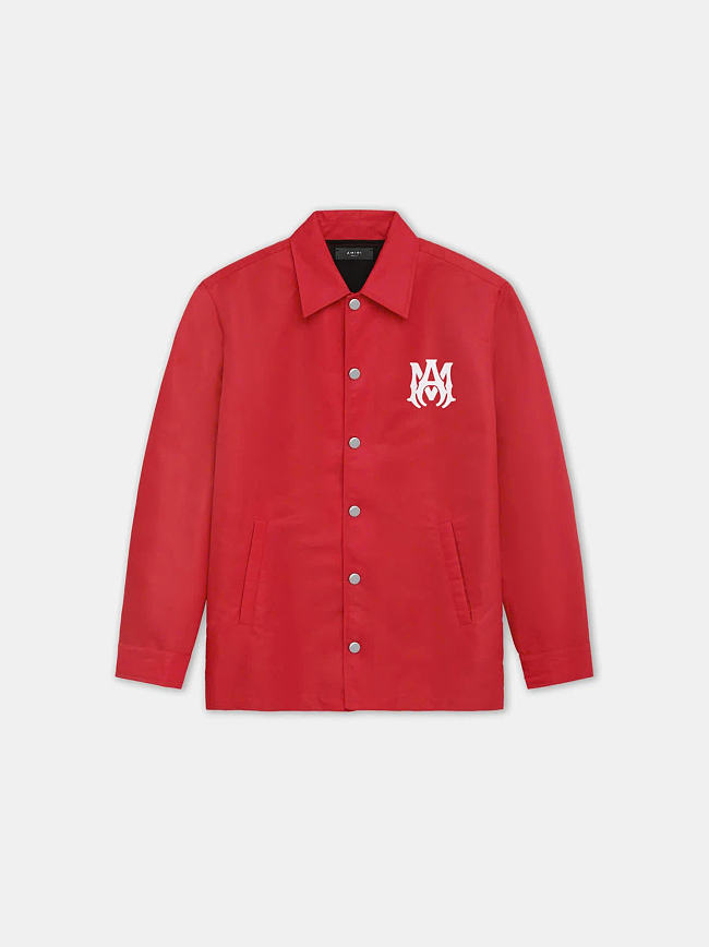 AMIRI MA COACH JACKET RED - 1
