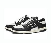 AMIRI Skel Top Low Black White - 1