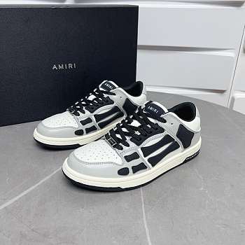Amiri Skel Low Top Sneakers Black Grey 