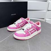 Amiri Skel Top Low White Pink - 1