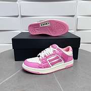 Amiri Skel Top Low White Pink - 6