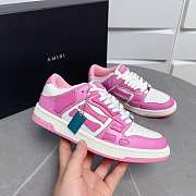 Amiri Skel Top Low White Pink - 3
