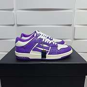 Amiri Skel Top Low White Purple - 5