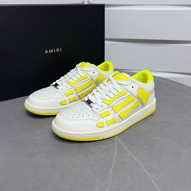 AMIRI Skel Top Low White Lemon - 1