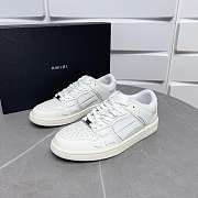 AMIRI Skel Top Low White  - 1