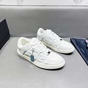 AMIRI Skel Top Low White  - 3