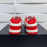 AMIRI Skel Top Low Black Red - 5