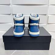 Amiri Skel Top High Top Navy Blue Sneakers - 5