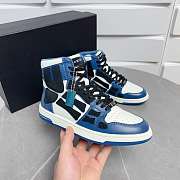 Amiri Skel Top High Top Navy Blue Sneakers - 3