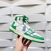 AMIRI Skel Top High Green White - 6