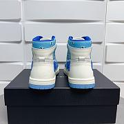 AMIRI Skel Panelled High Top Bandana Blue - 3