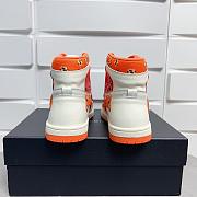 AMIRI Skel Panelled High Top Bandana Orange - 5
