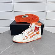 AMIRI Skel Panelled High Top Bandana Orange - 4