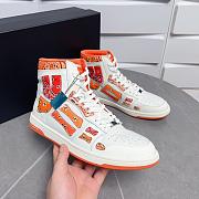 AMIRI Skel Panelled High Top Bandana Orange - 2