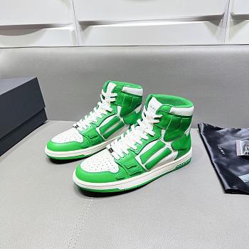 AMIRI Skel Top High Green White 002