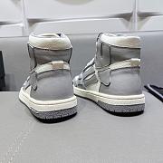 AMIRI Skel Top Hi Grey White - 5