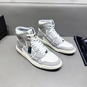 AMIRI Skel Top Hi Grey White - 3