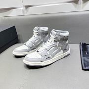 AMIRI Skel Top Hi Grey White - 4