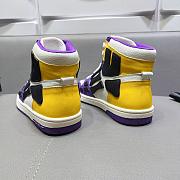 AMIRI Skel Top Hi Purple Gold Black White - 6