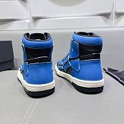 AMIRI Skel Top High Black Blue - 4