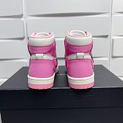 AMIRI Skel Top High White Pink - 6