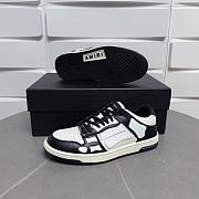 AMIRI Skel Top Low Black White AM0414 - 3
