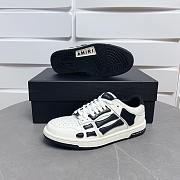 AMIRI Skel Top Low Black White AM0415 - 3