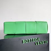 Bottega Veneta Arco Intrecciato Leather Green Tote Bag 38x10x28CM - 3
