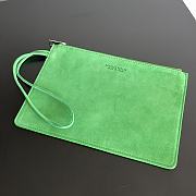 Bottega Veneta Arco Intrecciato Leather Green Tote Bag 38x10x28CM - 4