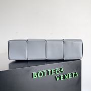 Bottega Veneta Arco Intrecciato Leather Grey Tote Bag 38x10x28CM - 6