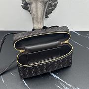 Bottega Veneta Bang Bang Vanity Case Black Size 22×12.5×5cm - 3