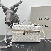 Bottega Veneta Bang Bang Vanity Case White Size 22×12.5×5cm - 3