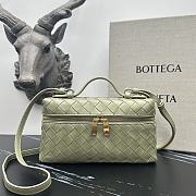 Bottega Veneta Bang Bang Vanity Case Pistachio Size 22×12.5×5cm - 1