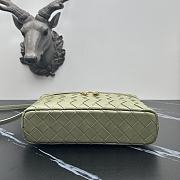 Bottega Veneta Bang Bang Vanity Case Pistachio Size 22×12.5×5cm - 5