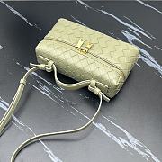 Bottega Veneta Bang Bang Vanity Case Pistachio Size 22×12.5×5cm - 4