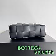 Bottega Veneta Brick Cassette Black Bag Size 24x14x10CM - 2