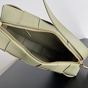 Bottega Veneta Brick Cassette Pistachio Bag Size 24x14x10CM - 5