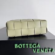 Bottega Veneta Brick Cassette Pistachio Bag Size 24x14x10CM - 2