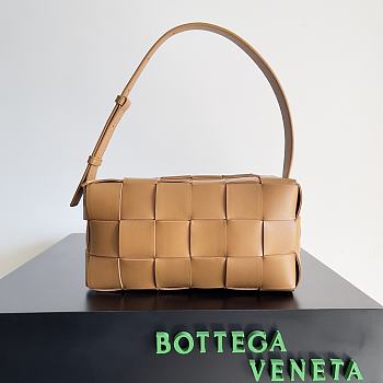 Bottega Veneta Brick Cassette Orange Bag Size 24x14x10CM